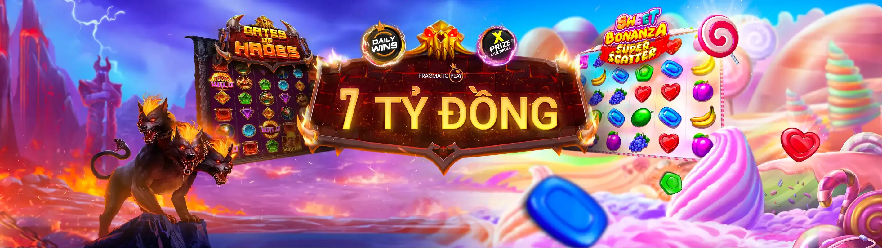 Sân vận động bóng đá với đèn sáng và giao diện cá cược thể thao của Sòng bạc 777 Slots